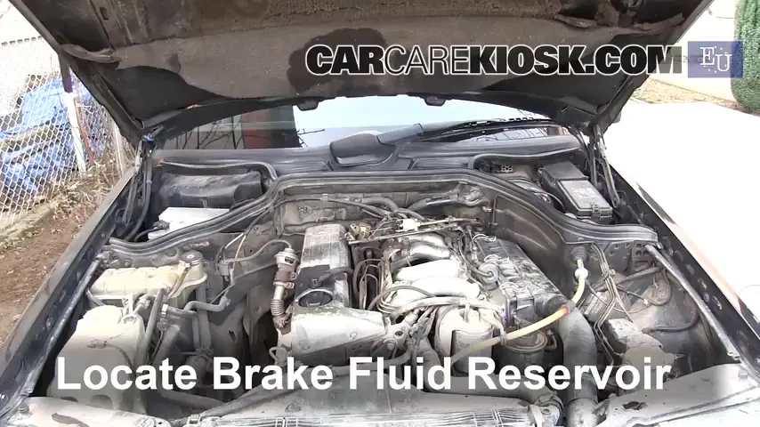 1995 Mercedes-Benz E250 2.5L 5 Cyl. Diesel Brake Fluid